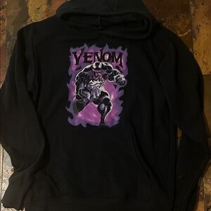 Venom Black Hoodie Sweater